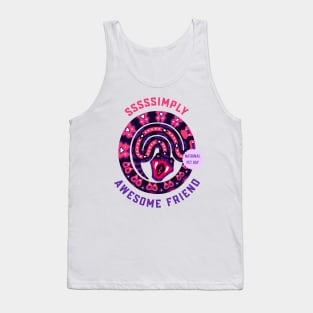 Pet Snake Lover Awesome Friend Snakes Tank Top